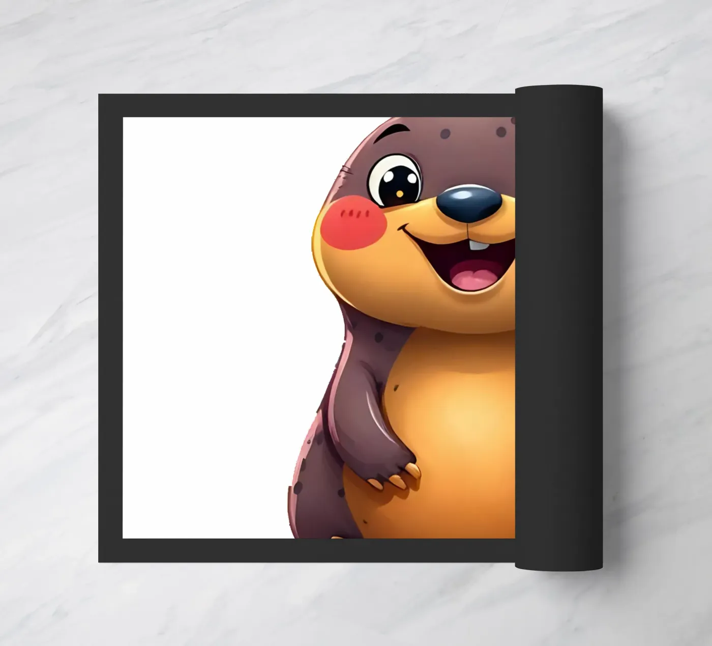 Mol_2a deurmat van Tierisch bunt by LK