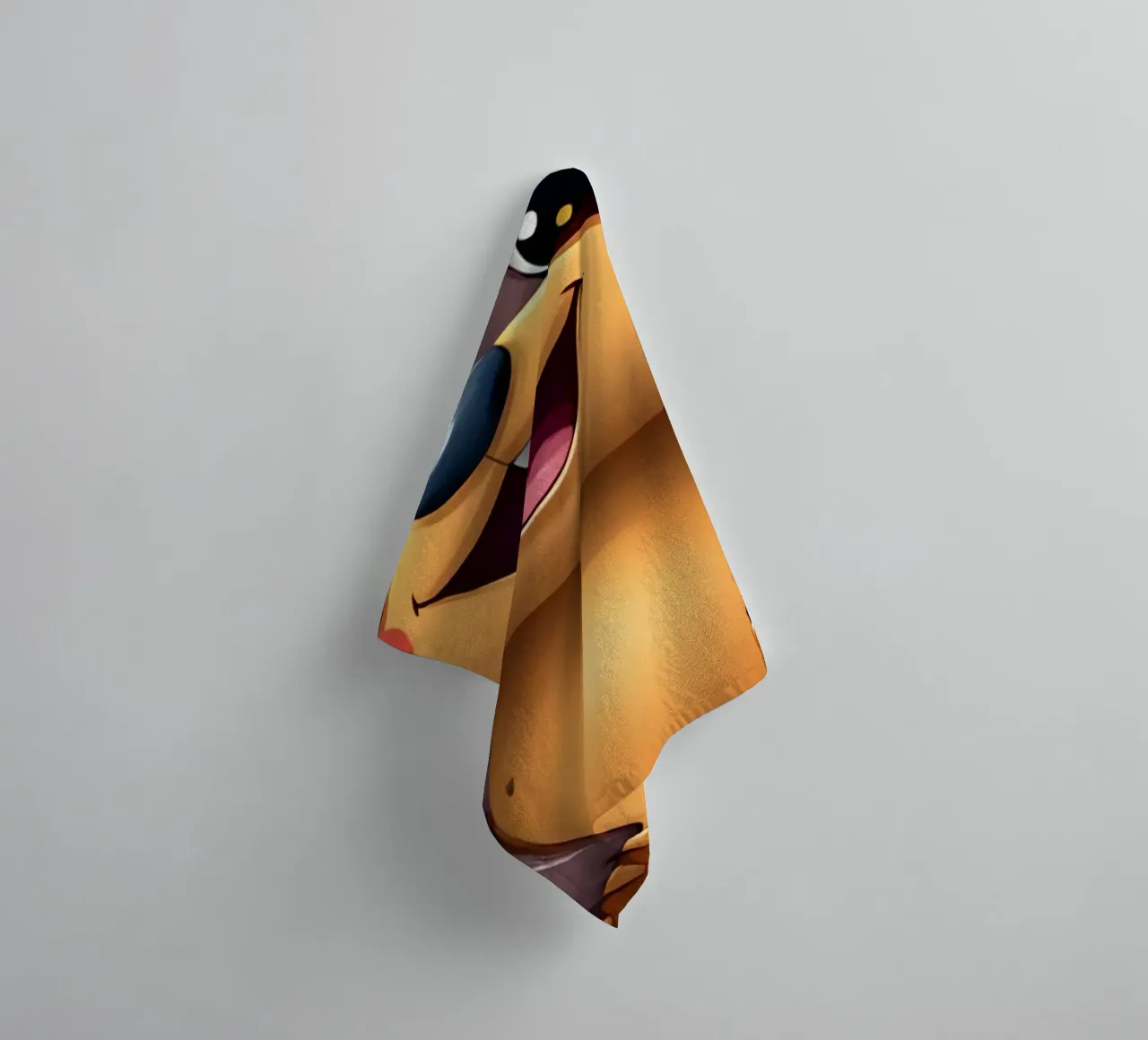 Mole_2a asciugamano da bagno da Tierisch bunt by LK