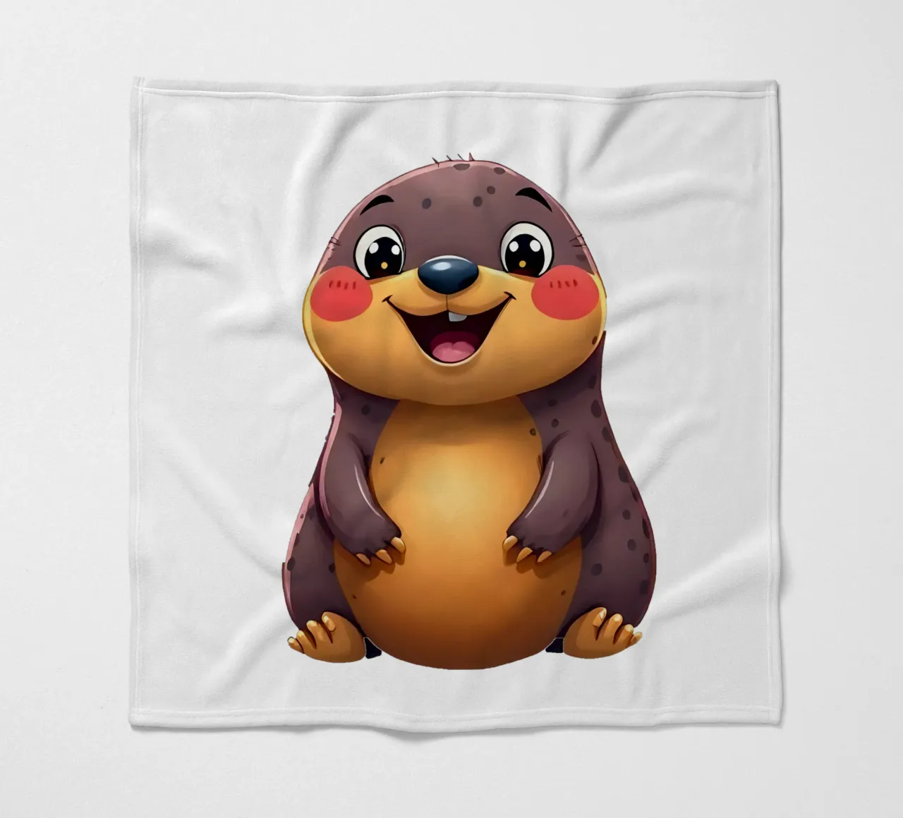 Mole_2a coperta in pile da Tierisch bunt by LK