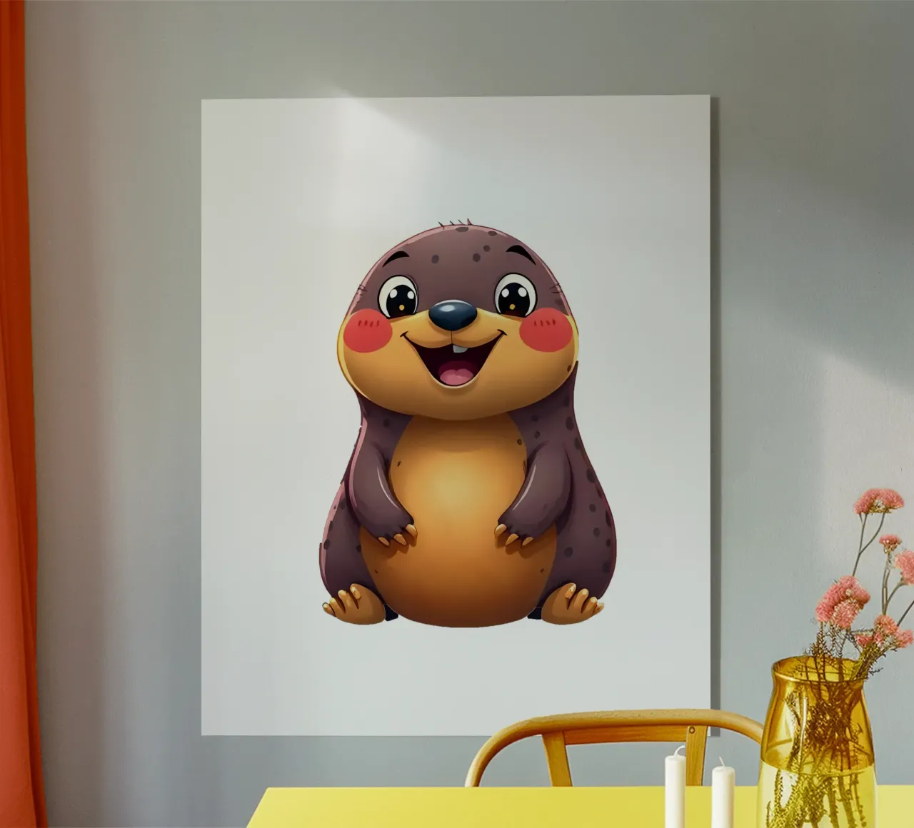 Mole_2a plexiglass da Tierisch bunt by LK