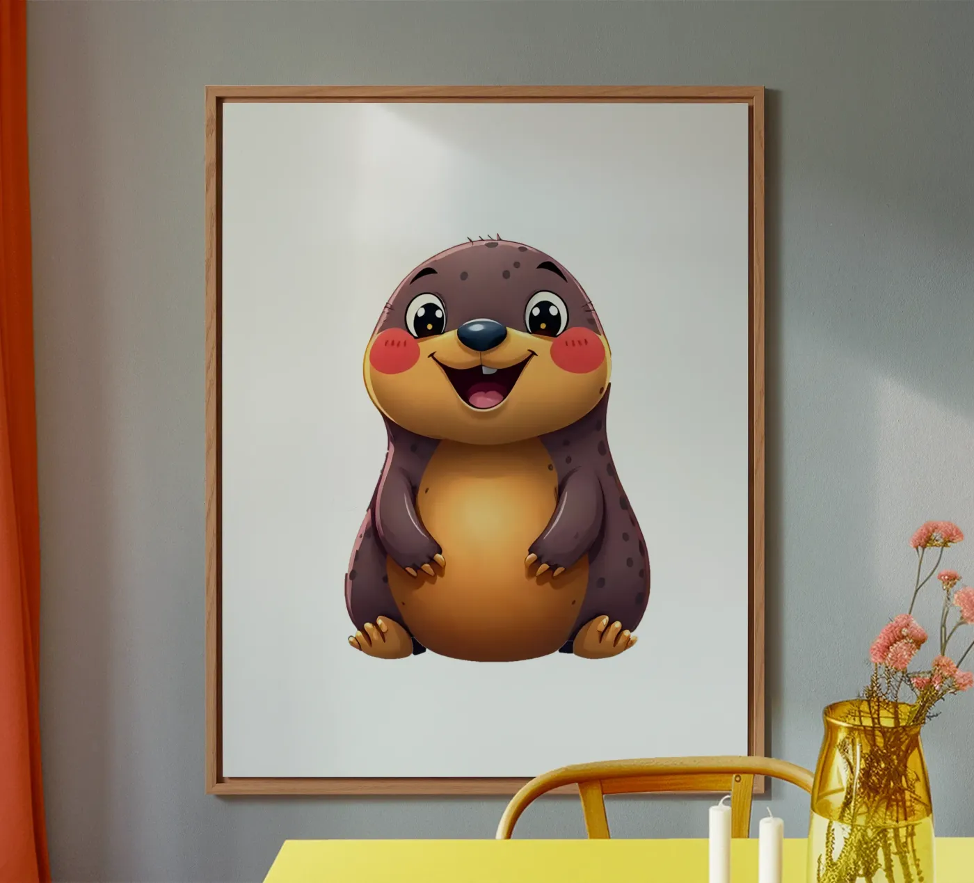 Mole_2a alluminio dibond da Tierisch bunt by LK