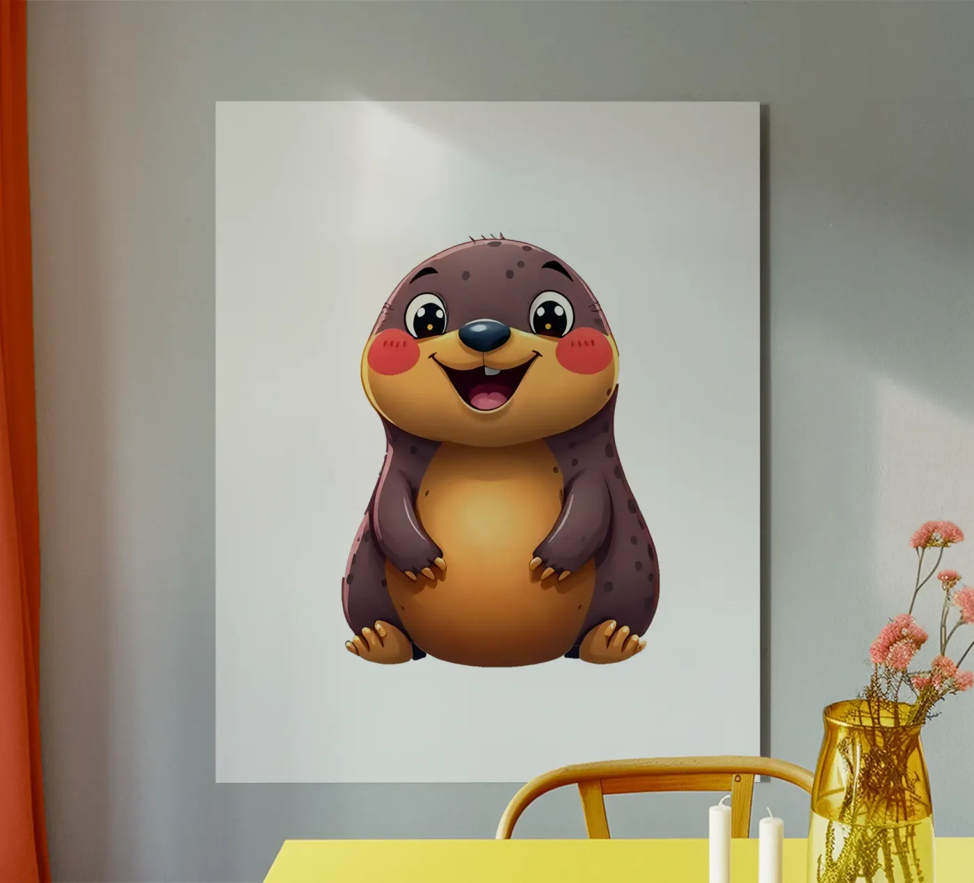 Mole_2a alluminio dibond da Tierisch bunt by LK