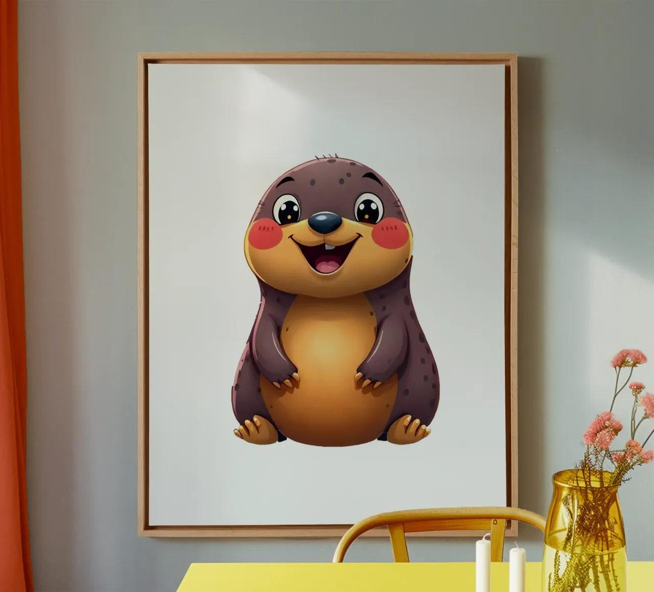 Mole_2a tela da Tierisch bunt by LK