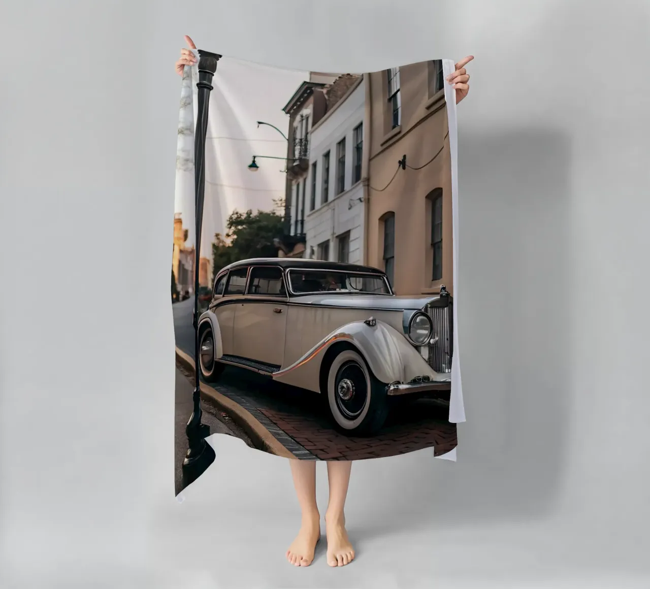 Auto d'epoca telo mare da CAR EDITION