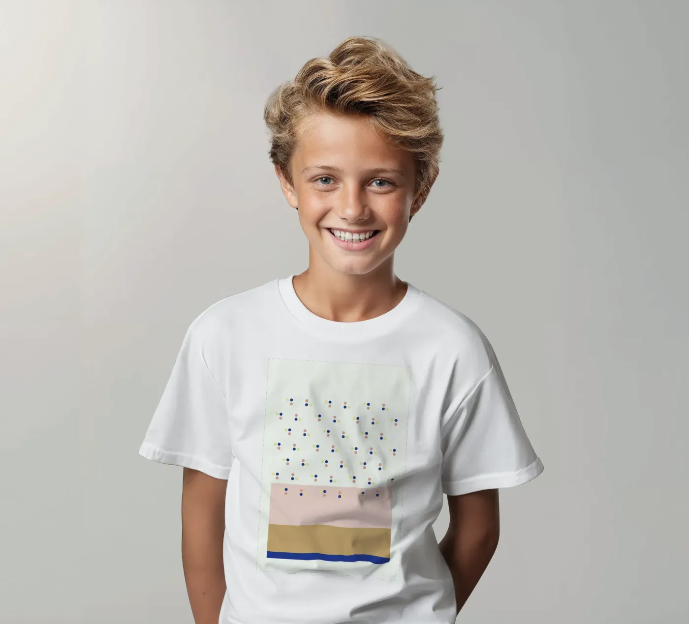 Dotsblue kinder t-shirt van 170QM