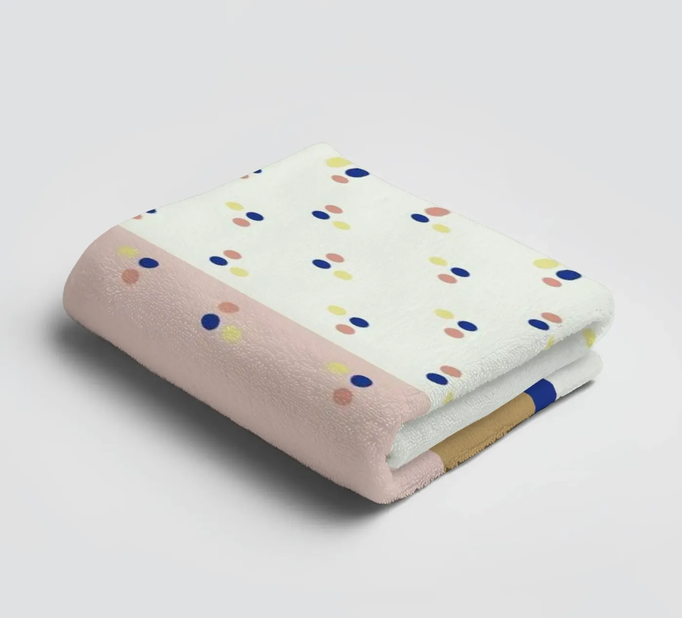 Dotsblue badhanddoek van 170QM