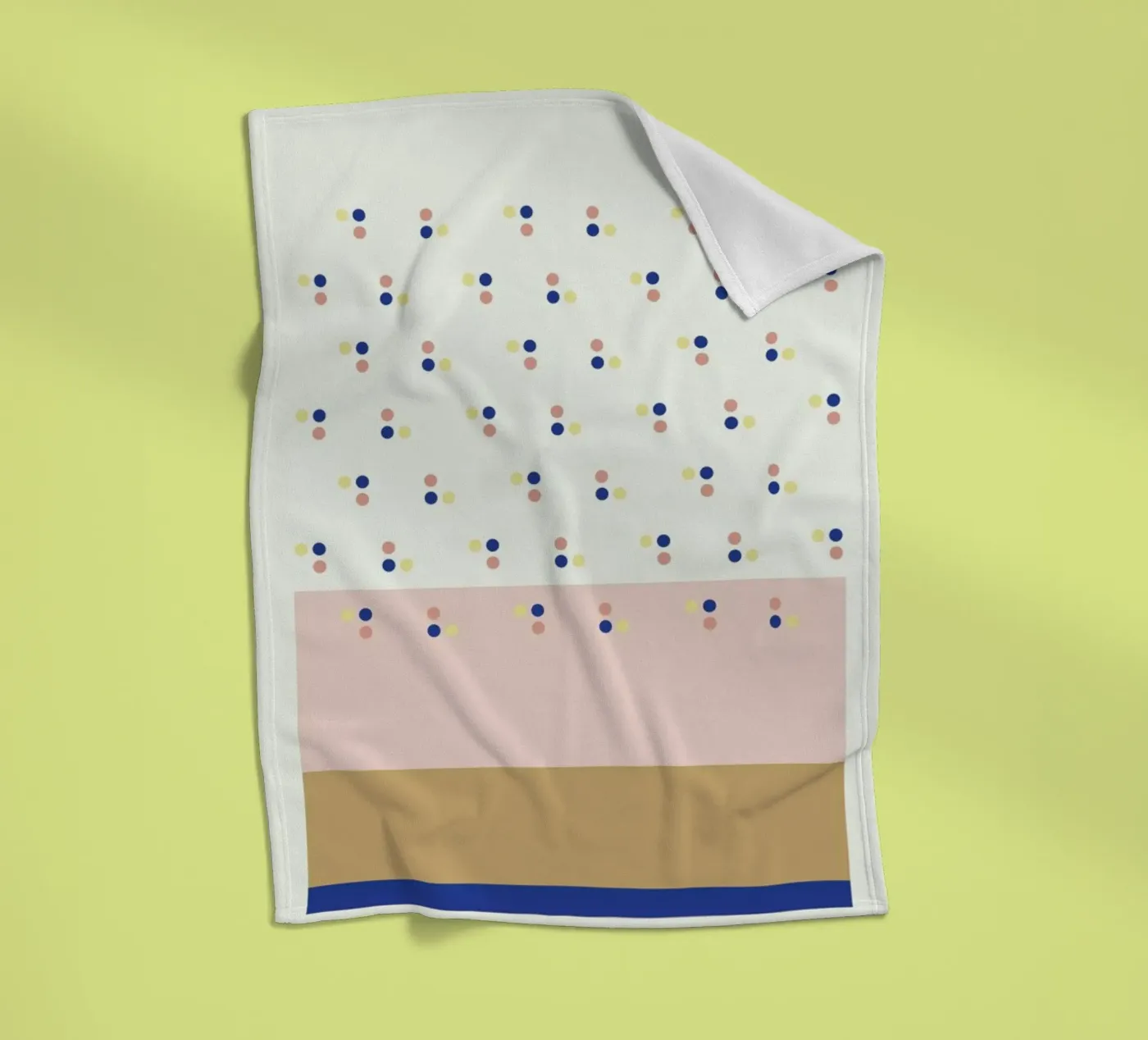 Dotsblue Fleecedecke von 170QM
