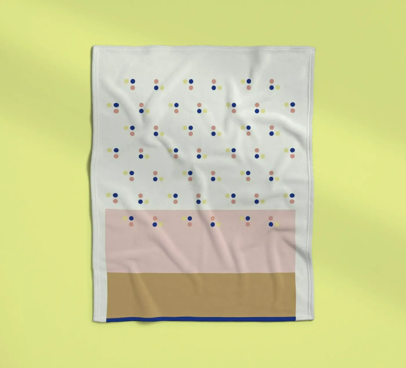 Dotsblue Fleecedecke von 170QM