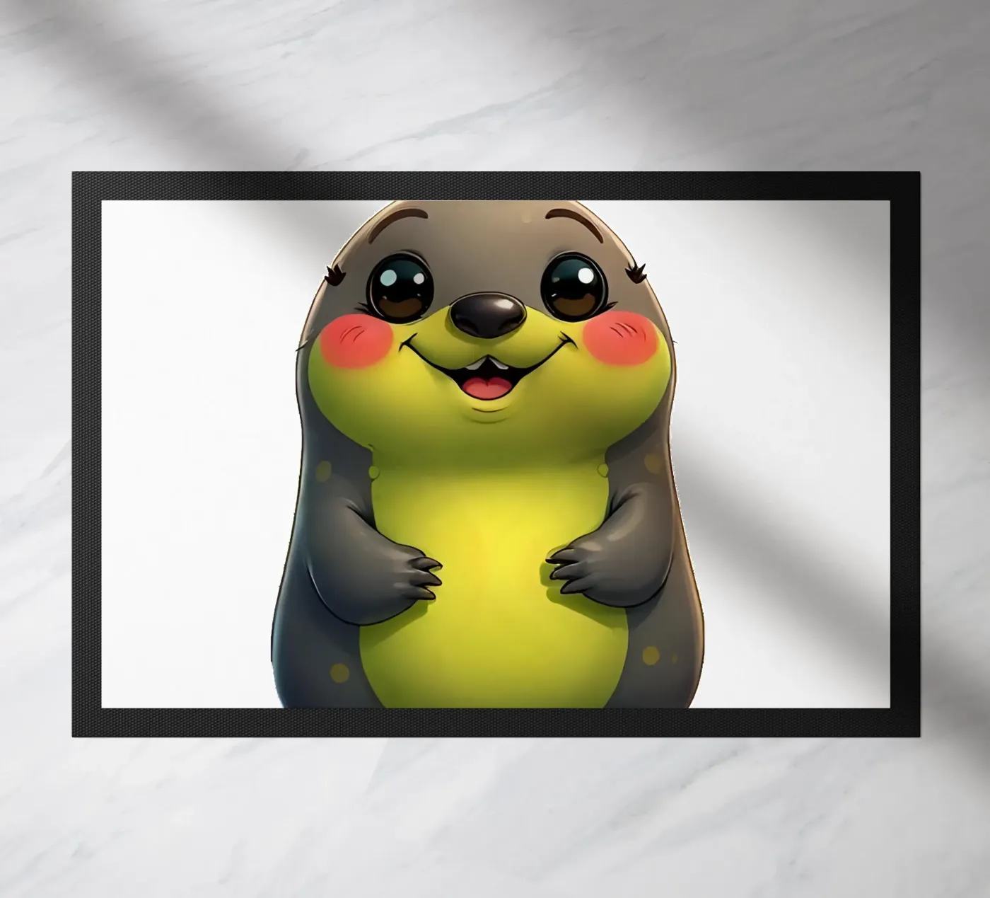 Mol_3a deurmat van Tierisch bunt by LK