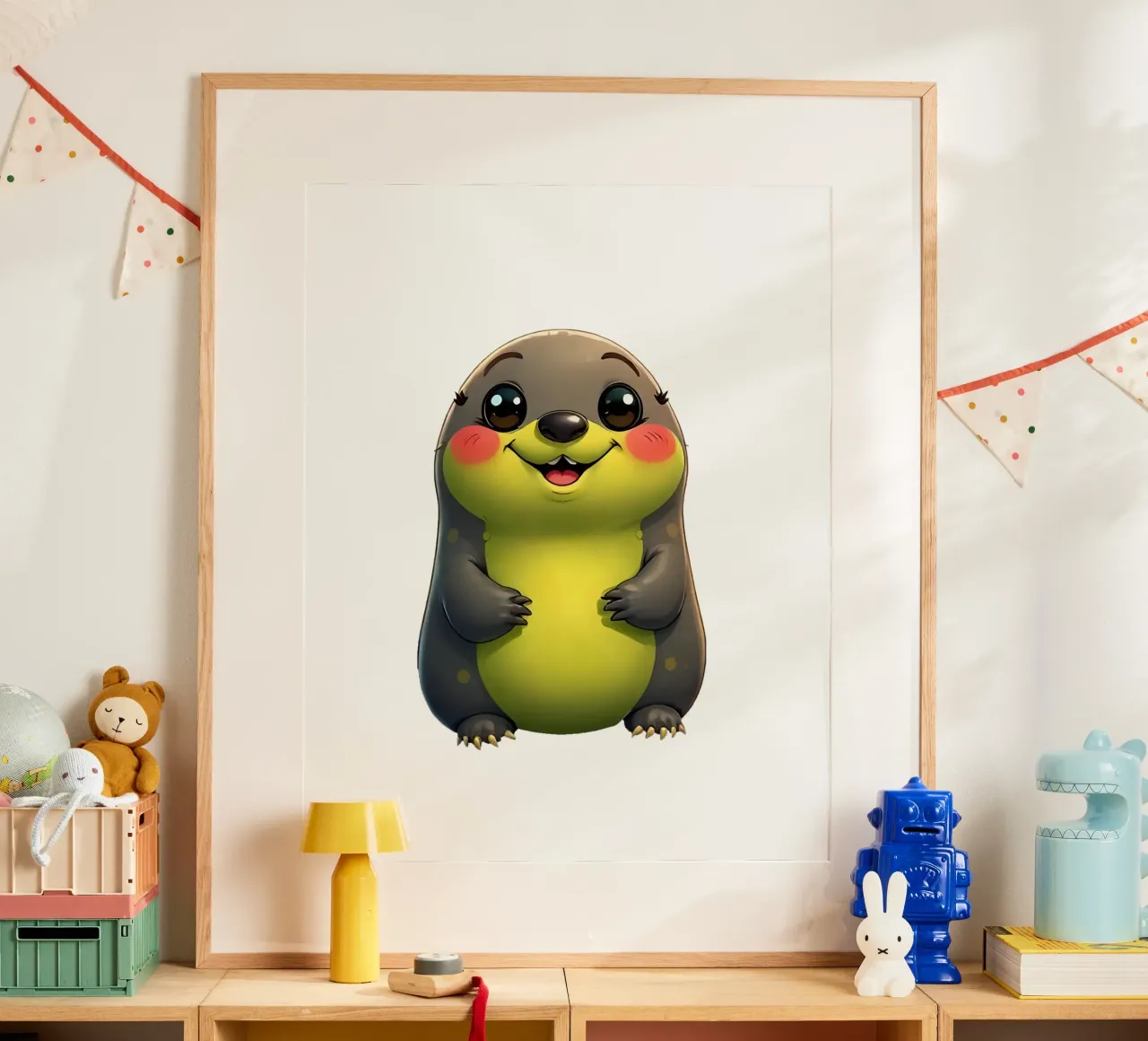 Mole_3a poster da Tierisch bunt by LK