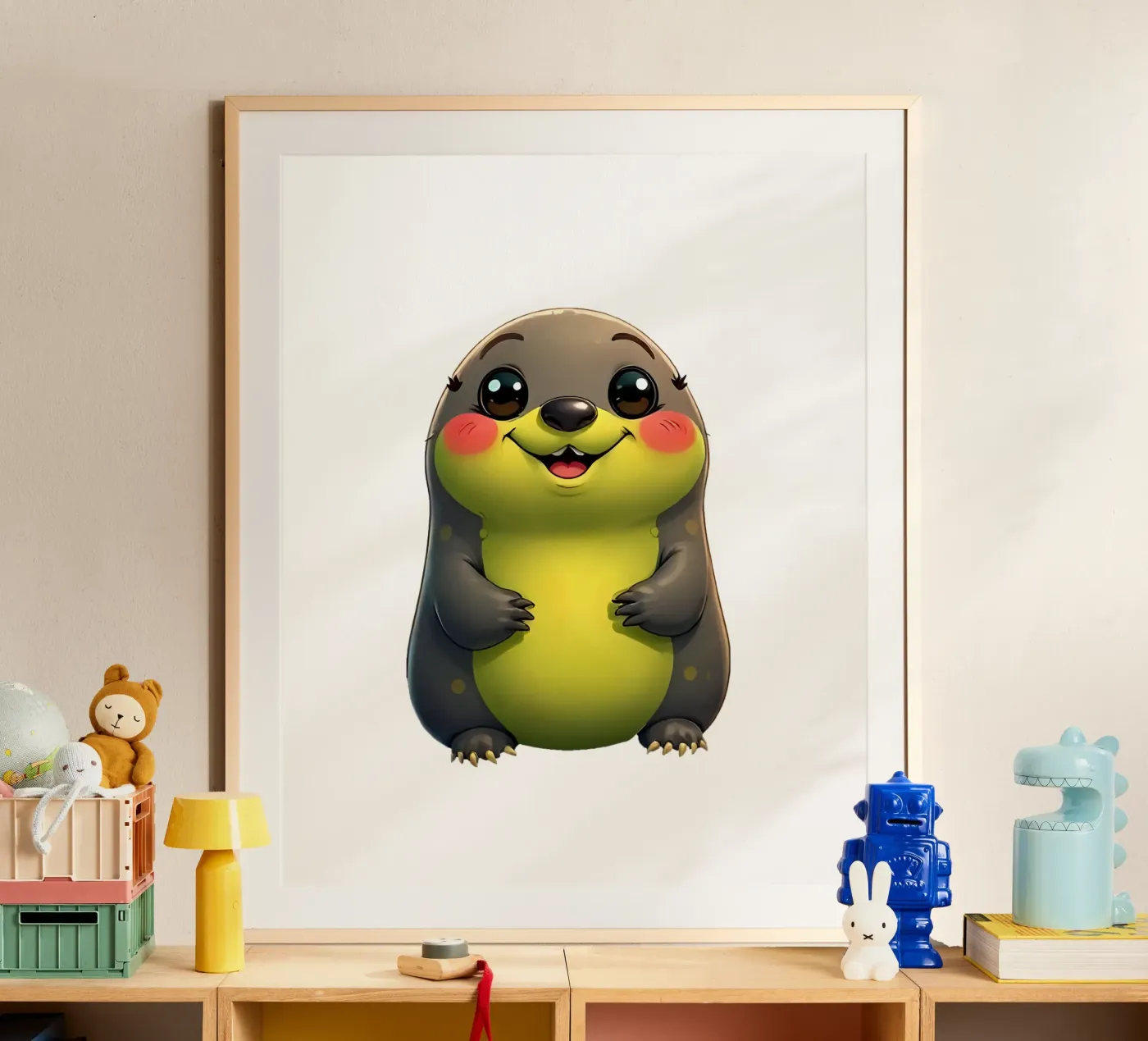 Mole_3a poster by Tierisch bunt by LK