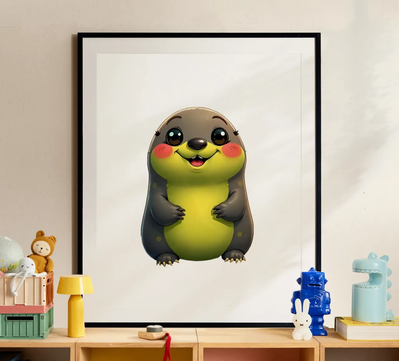 Mole_3a poster da Tierisch bunt by LK