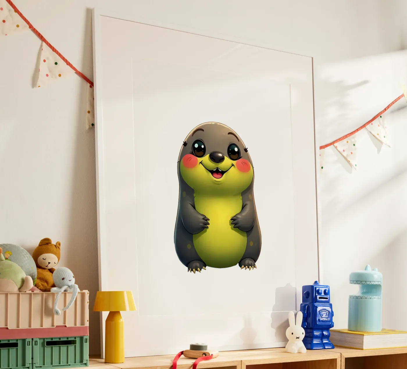 Mole_3a poster by Tierisch bunt by LK