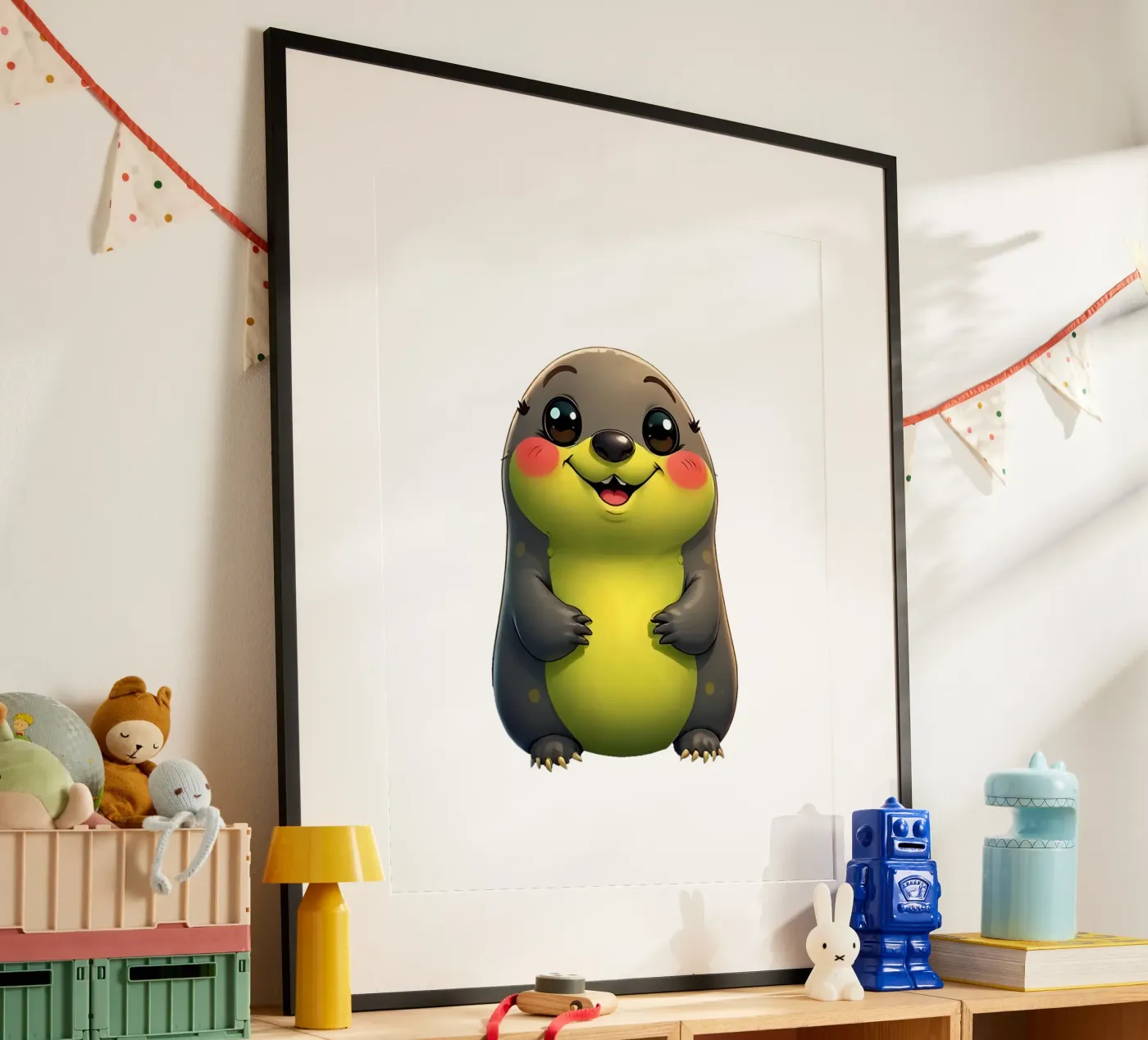 Mole_3a poster by Tierisch bunt by LK