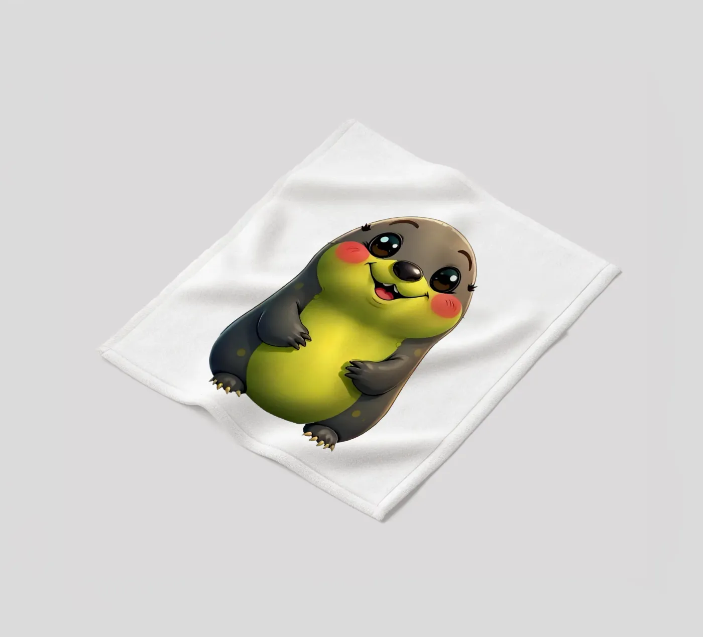 Mol_3a fleecedeken van Tierisch bunt by LK