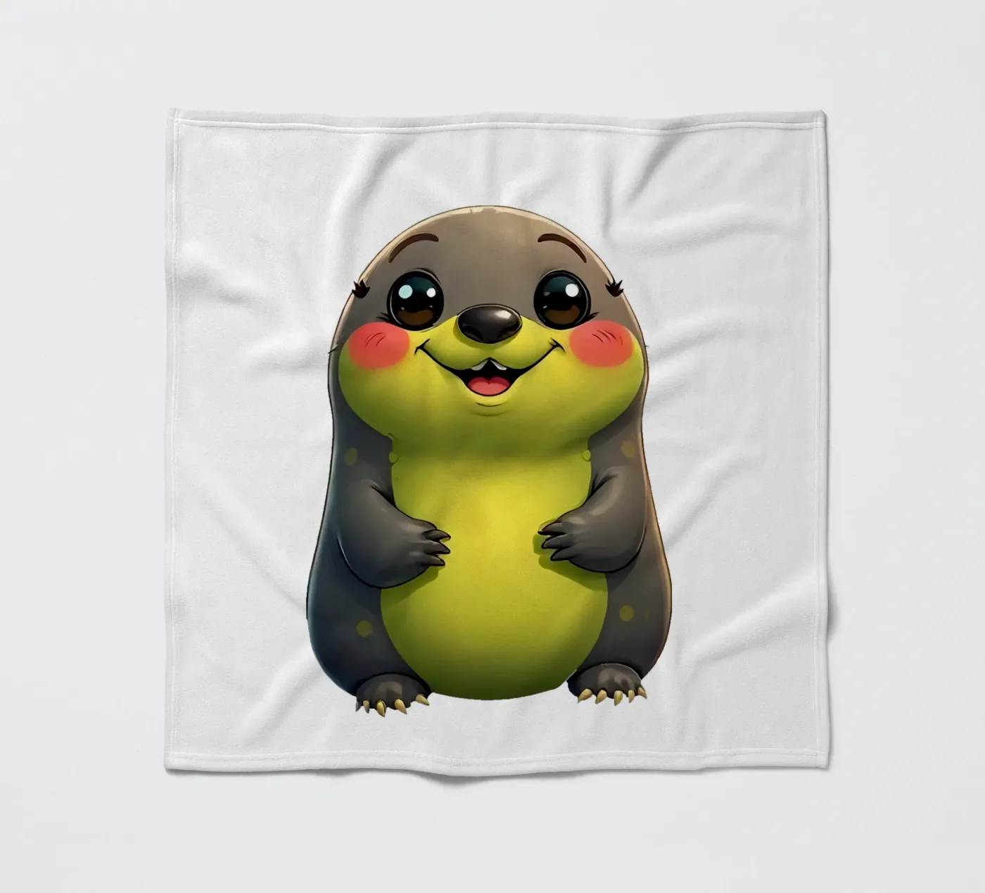 Mol_3a fleecedeken van Tierisch bunt by LK