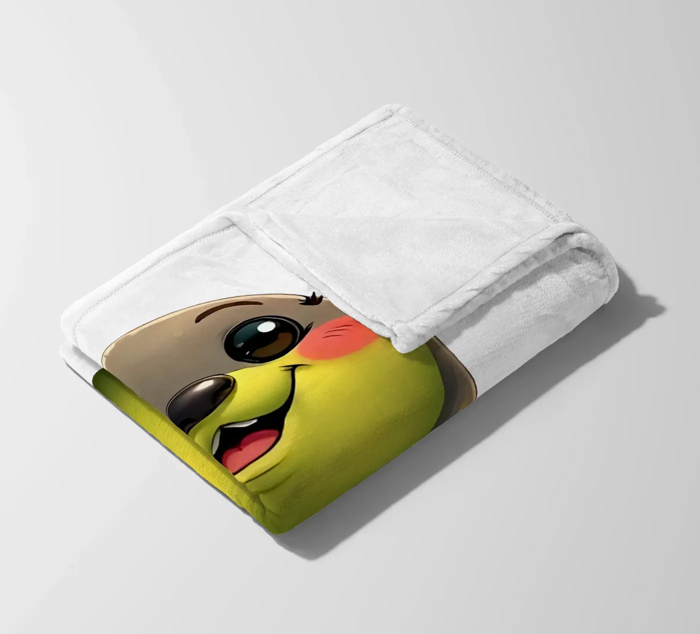 Mol_3a fleecedeken van Tierisch bunt by LK