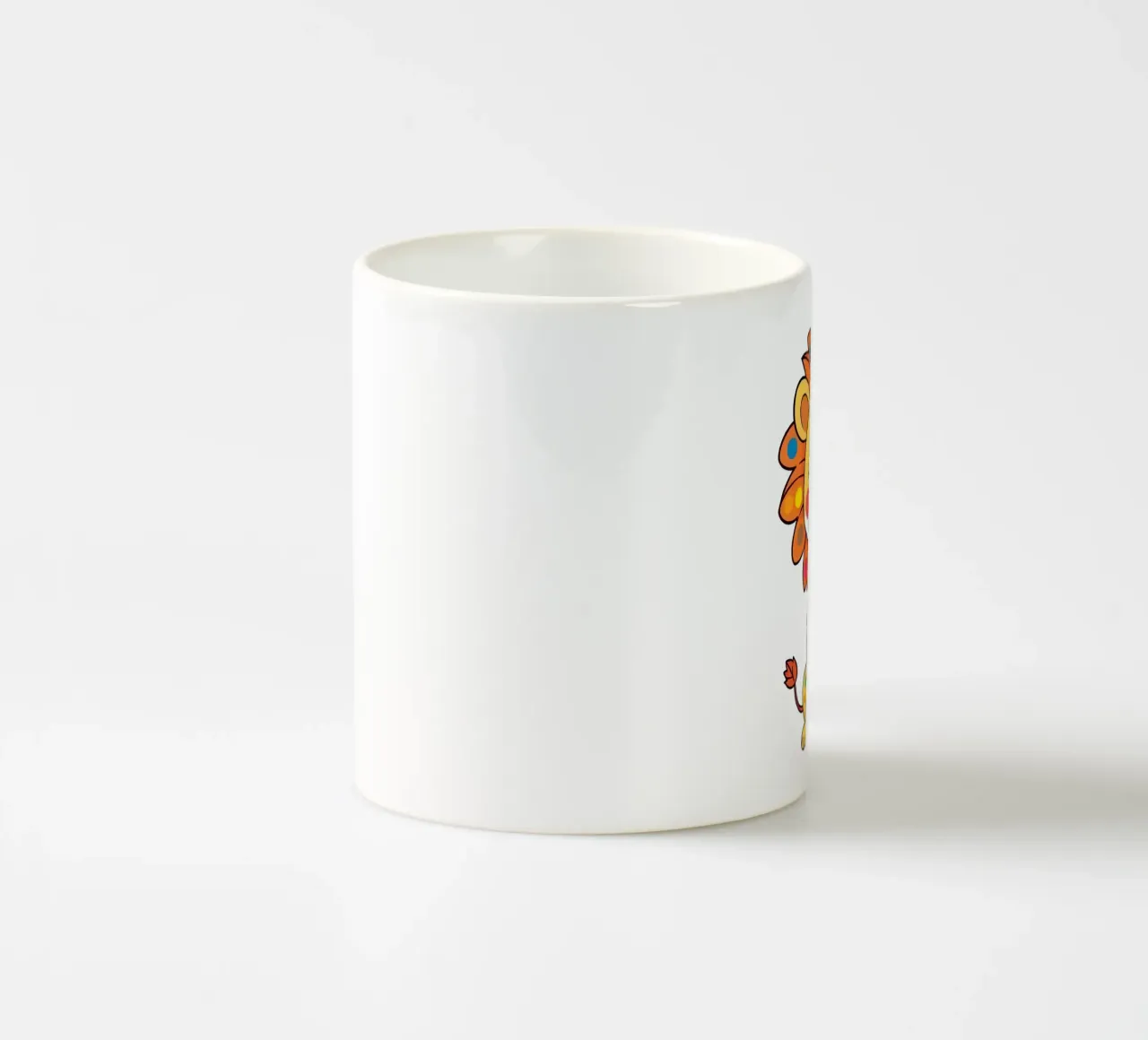 Leone_1a tazza in ceramica da Tierisch bunt by LK