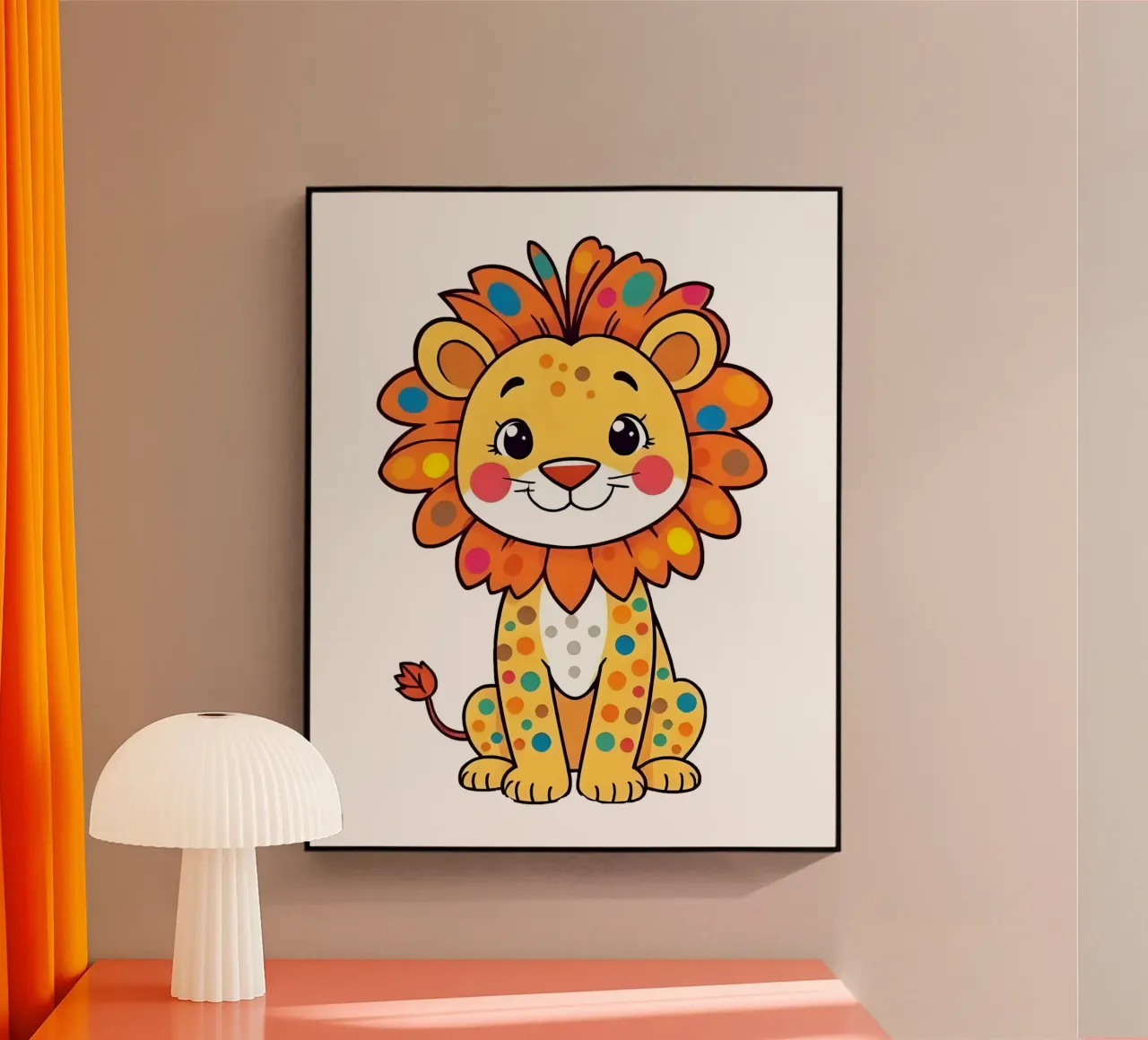 Leone_1a plexiglass da Tierisch bunt by LK