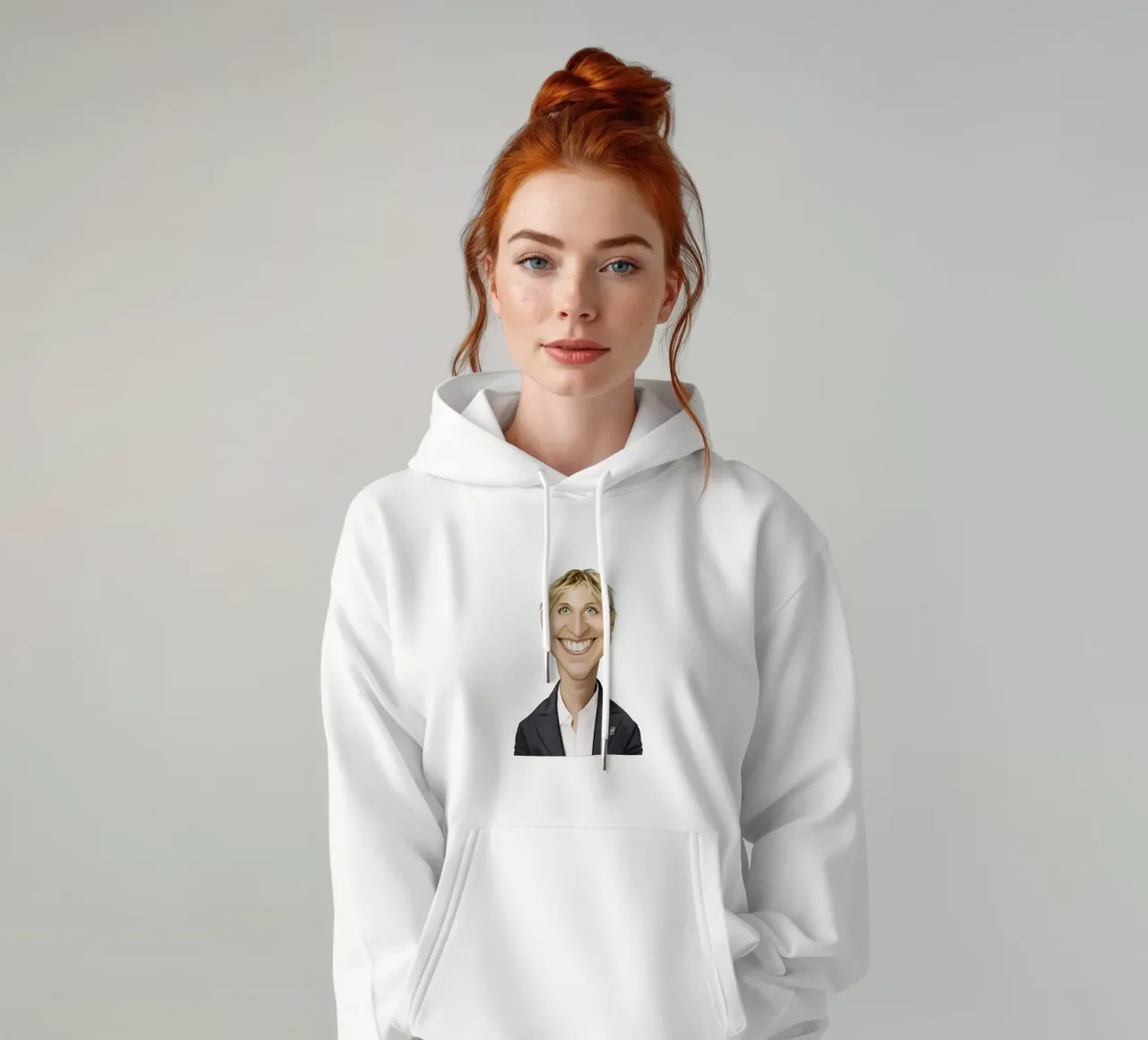 Ellen Degeneres felpa con cappuccio da Rob Art | Illustration