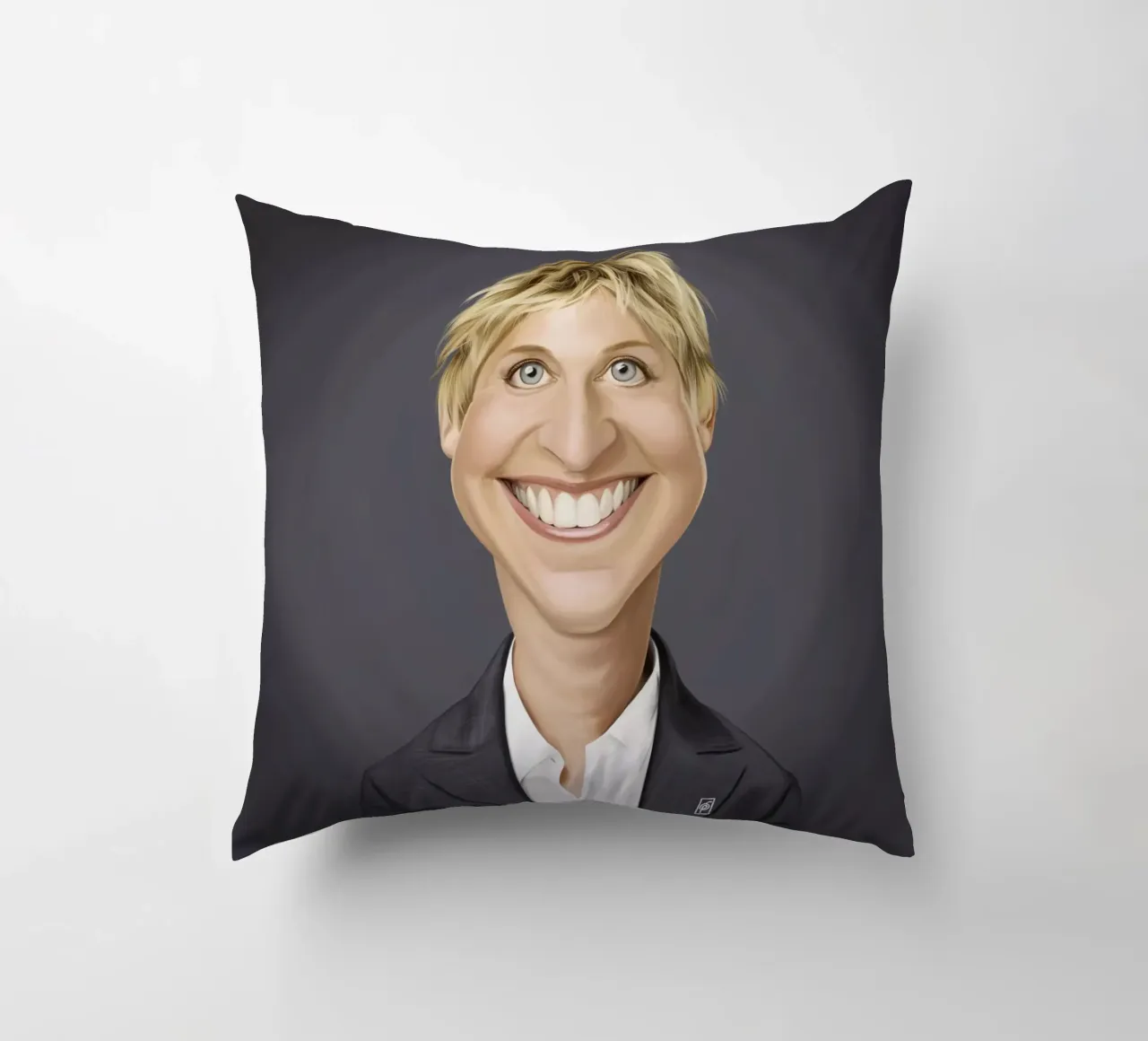 Ellen Degeneres cuscino da Rob Art | Illustration