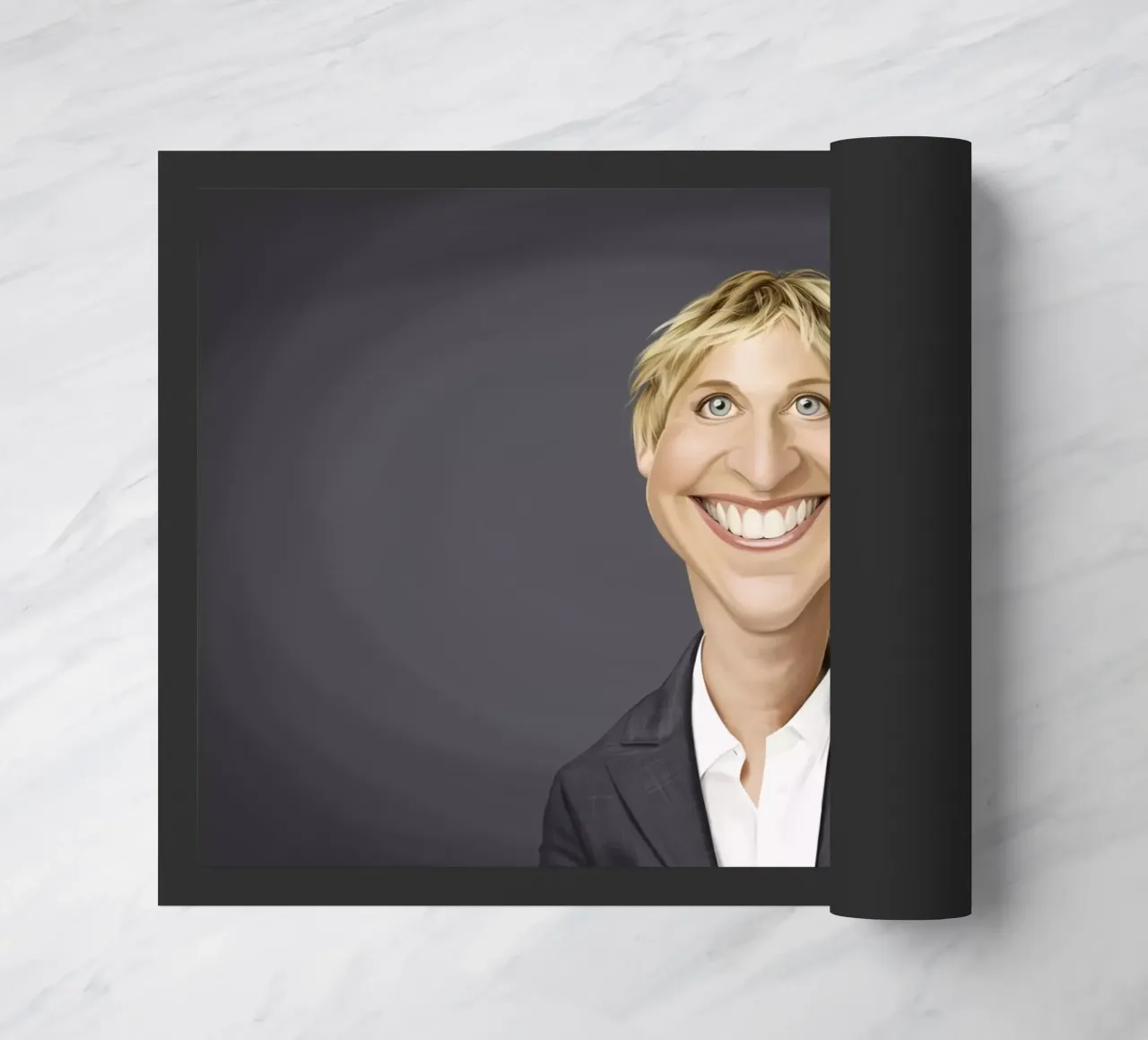 Ellen Degeneres zerbino da Rob Art | Illustration