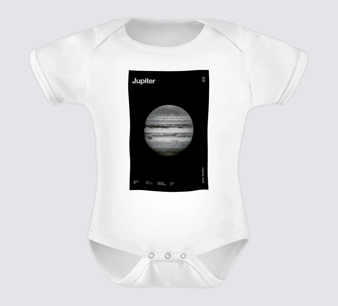 Jupiter body neonato maniche corte da Florent Bodart