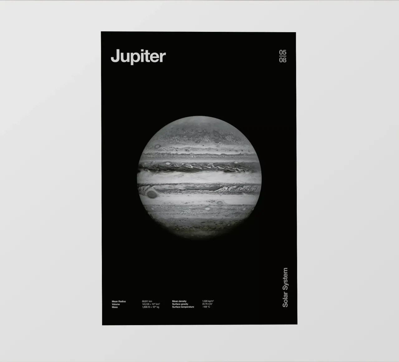 Jupiter telo in pvc da Florent Bodart