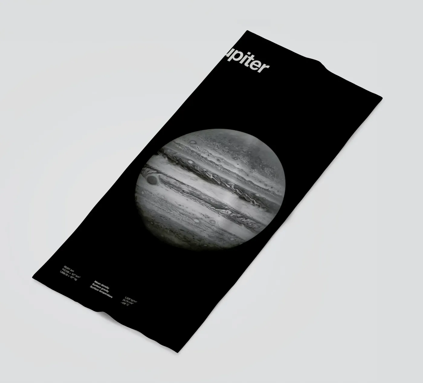Jupiter Strandtuch von Florent Bodart