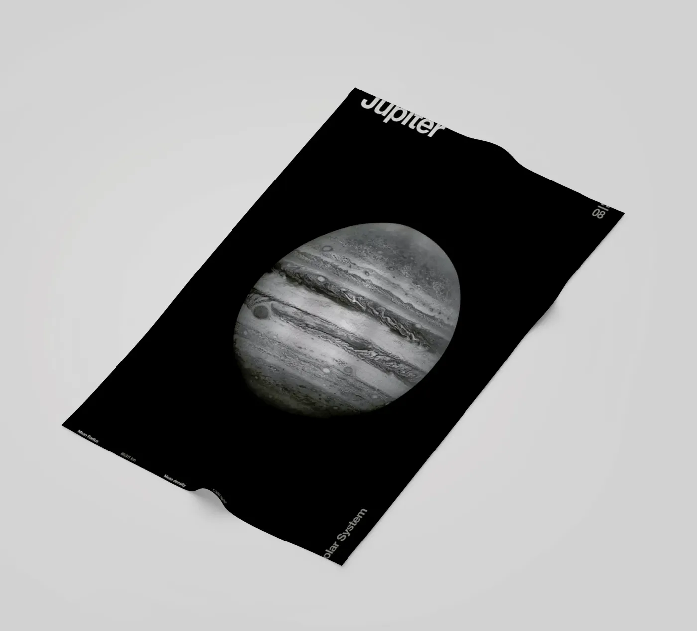 Jupiter Strandtuch von Florent Bodart