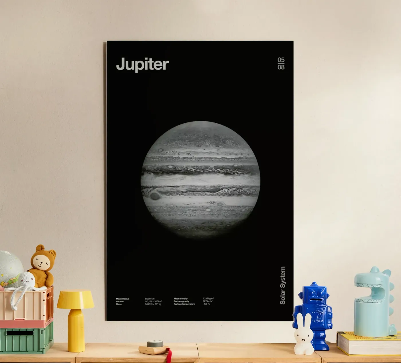 Jupiter alluminio dibond da Florent Bodart