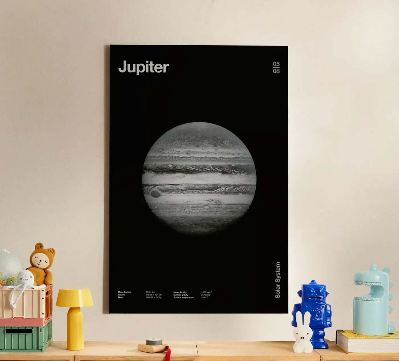 Jupiter canvas by Florent Bodart