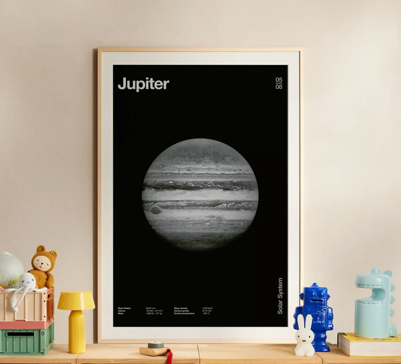 Jupiter poster by Florent Bodart