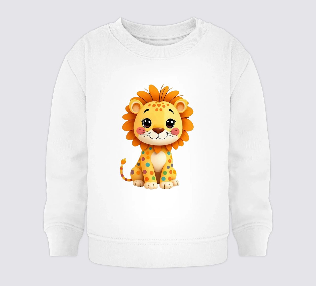 Leone_2a felpa neonato da Tierisch bunt by LK