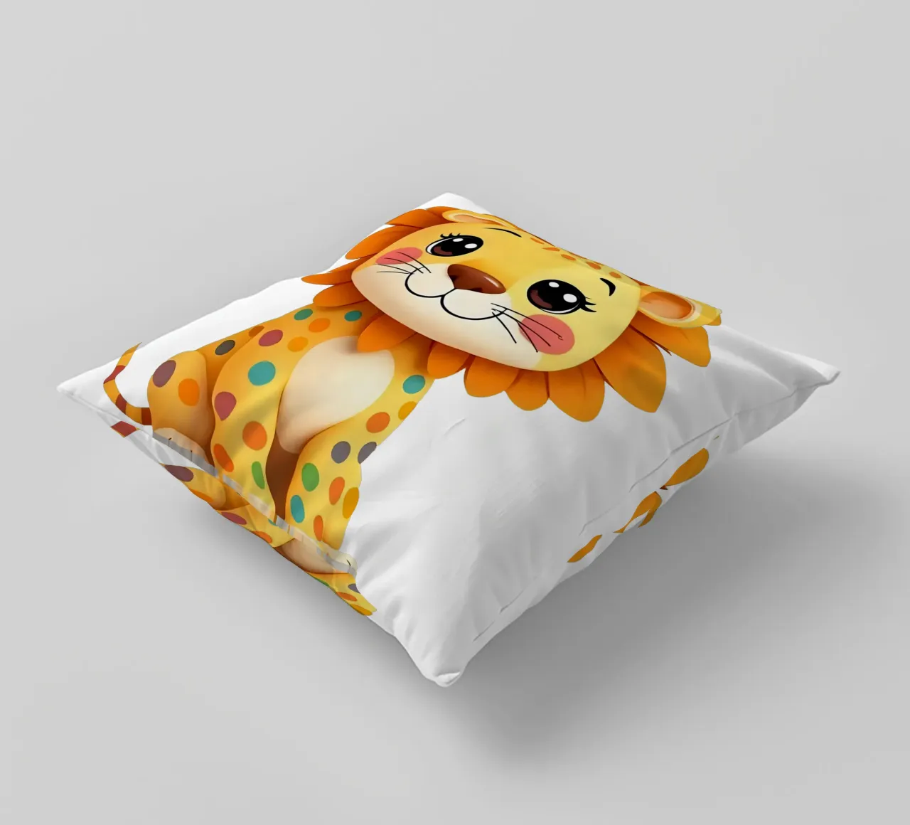 Leone_2a cuscino da Tierisch bunt by LK