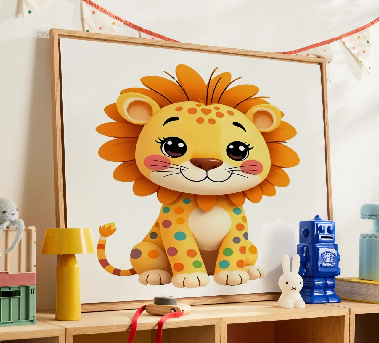 Leone_2a plexiglass da Tierisch bunt by LK