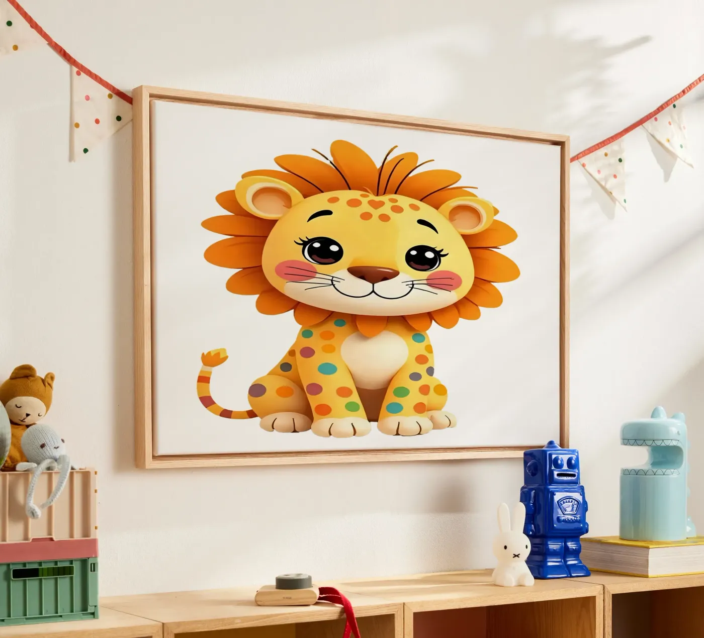 Leone_2a tela da Tierisch bunt by LK