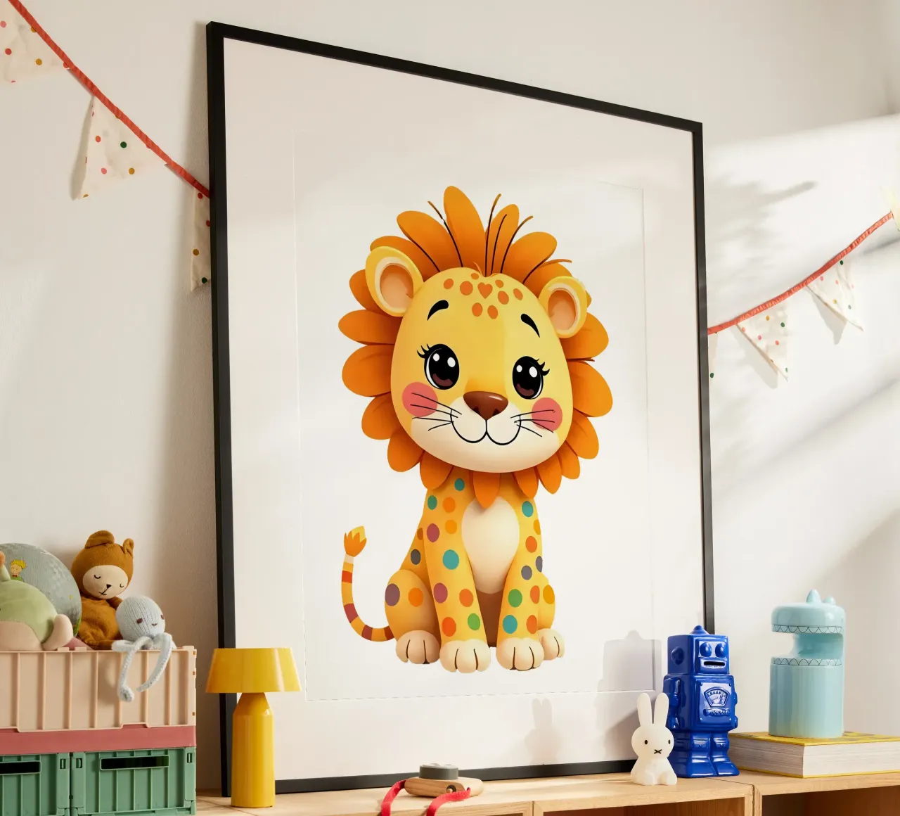 Leone_2a poster da Tierisch bunt by LK