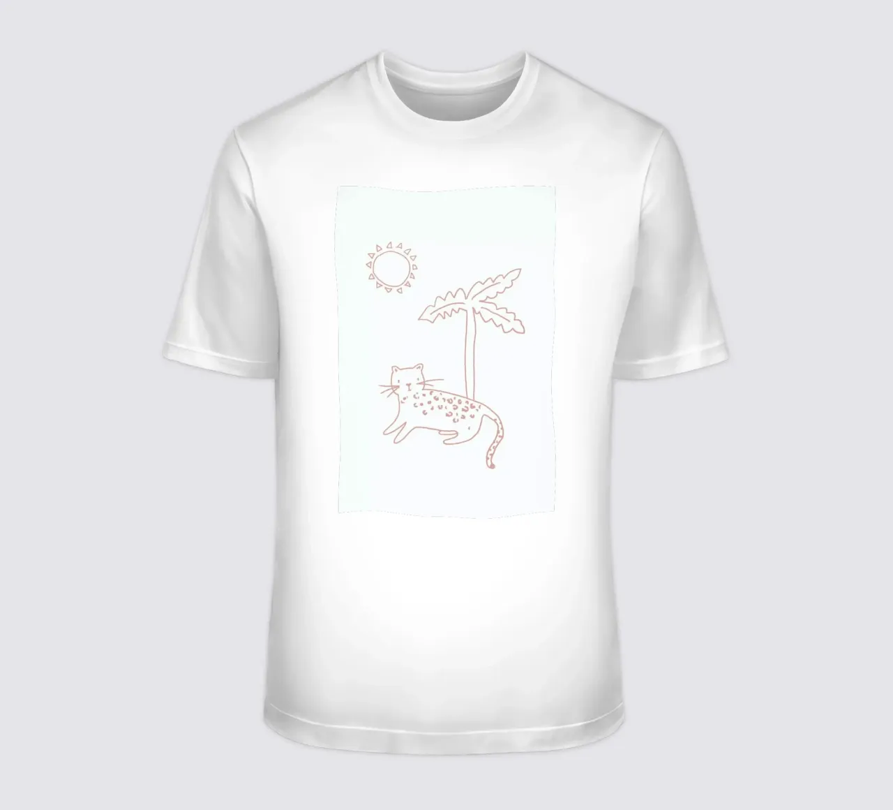 Leopard t-shirt da KRUTH DESIGN