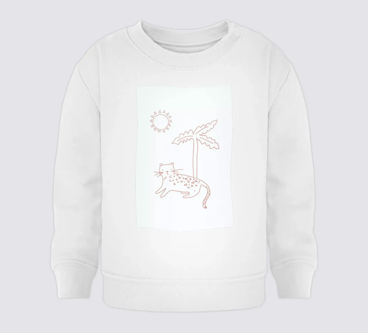 Leopard felpa neonato da KRUTH DESIGN