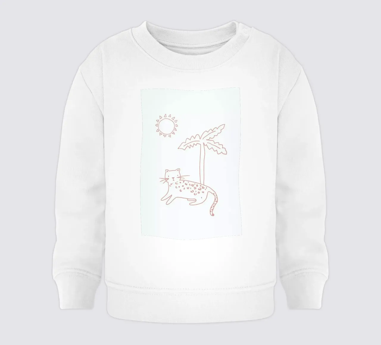 Leopard felpa neonato da KRUTH DESIGN