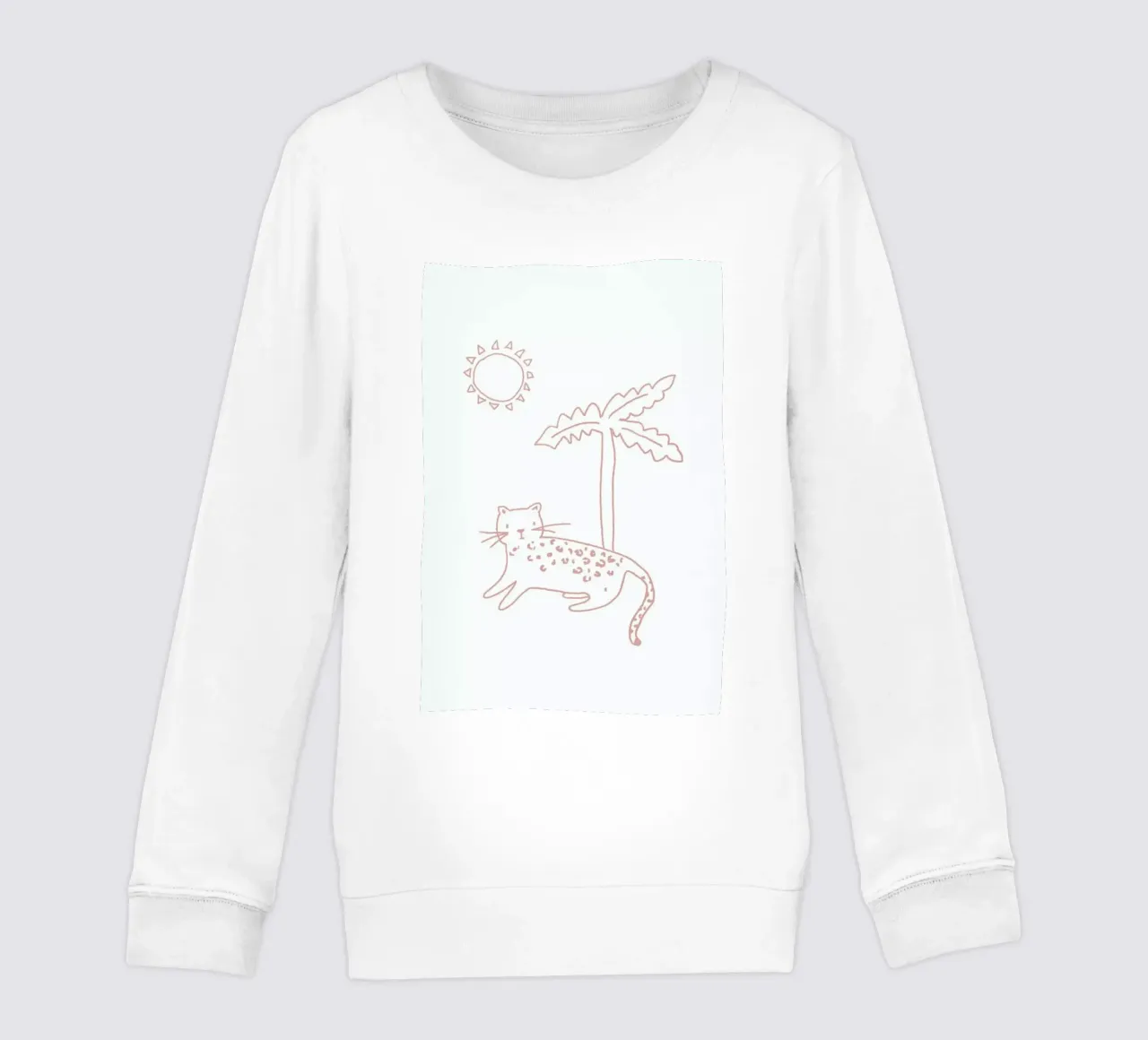 Leopard felpa bambino da KRUTH DESIGN