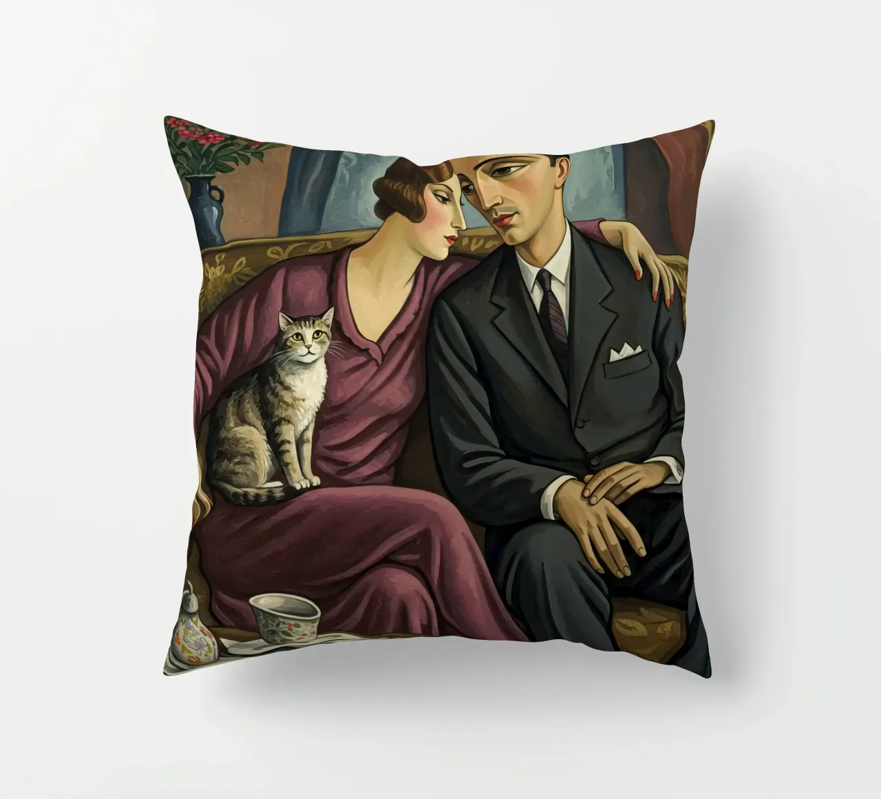 Marito e moglie cuscino da Art Center