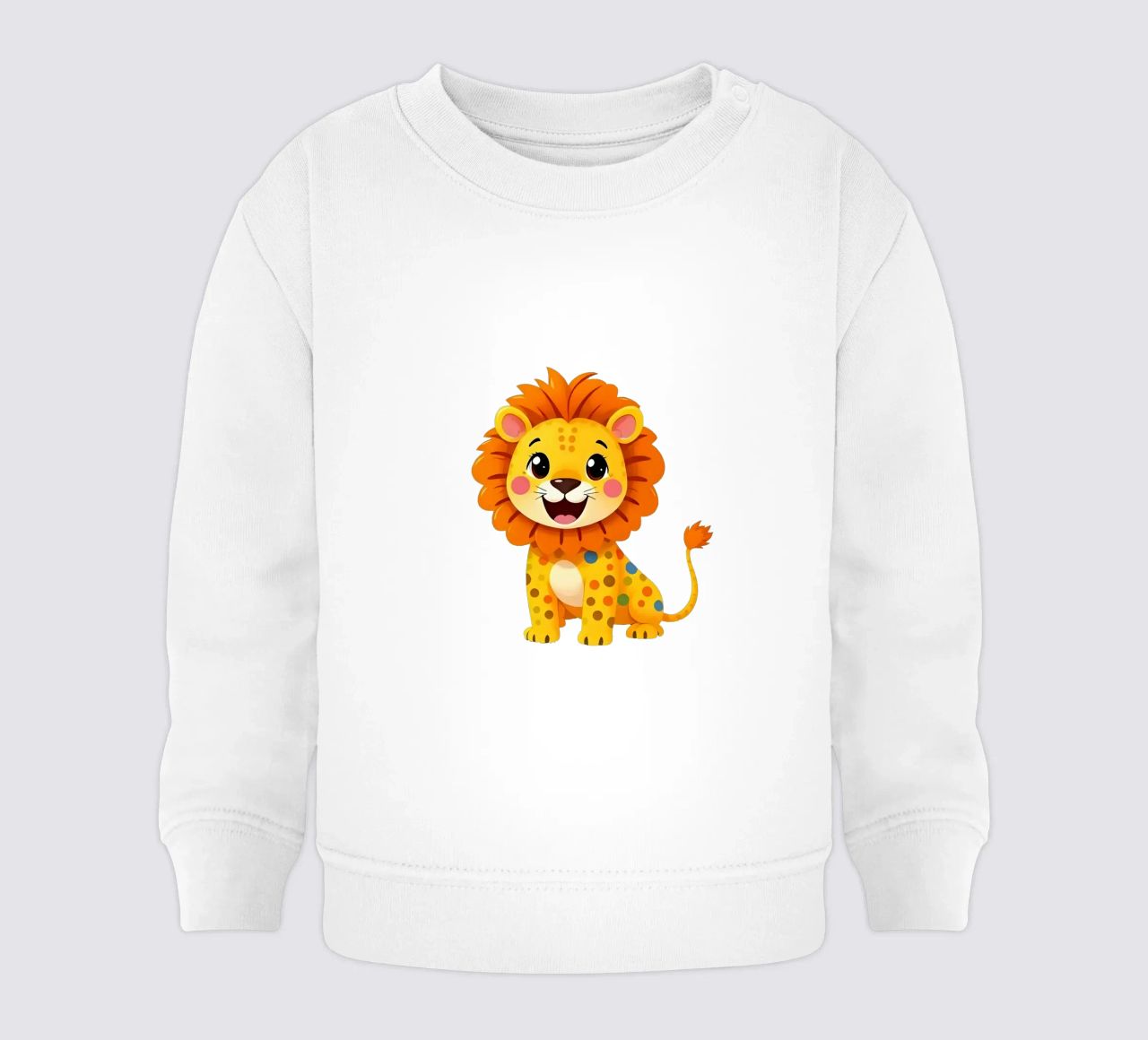 Leone_3a felpa neonato da Tierisch bunt by LK