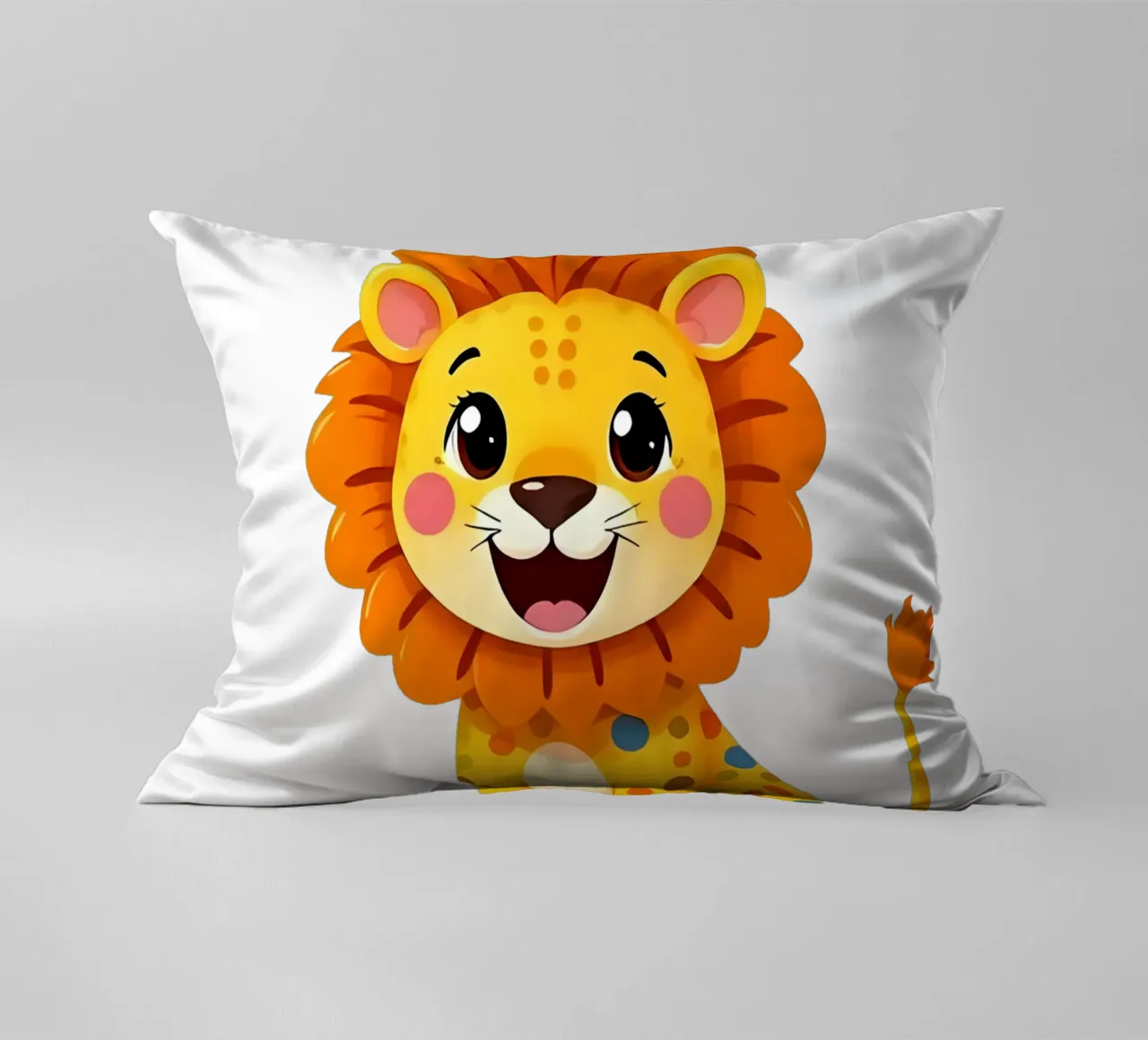 Leone_3a cuscino da Tierisch bunt by LK