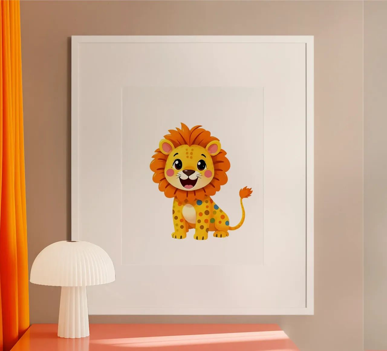 Leone_3a poster da Tierisch bunt by LK