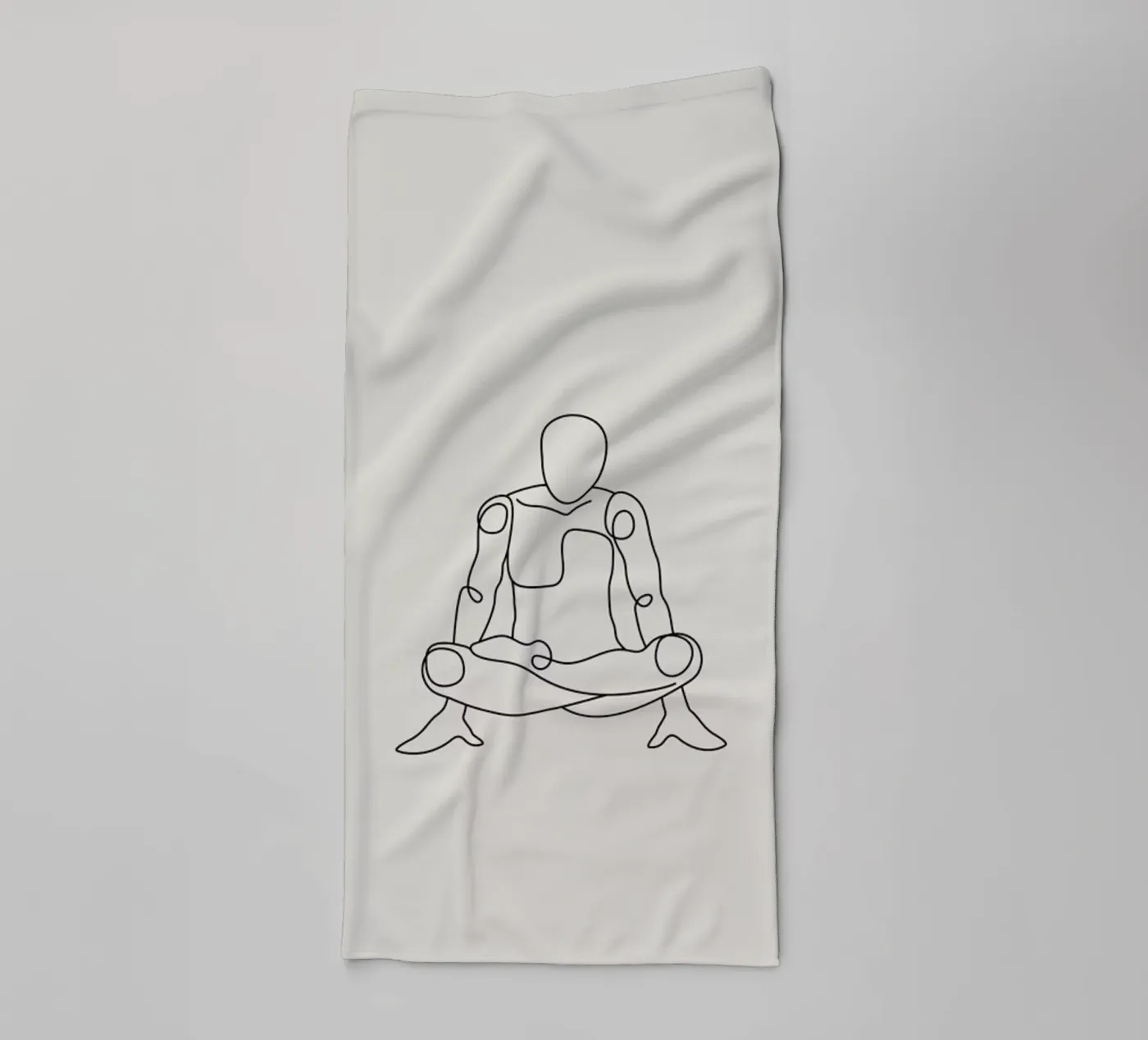 Scale badhanddoek van Klaus with K