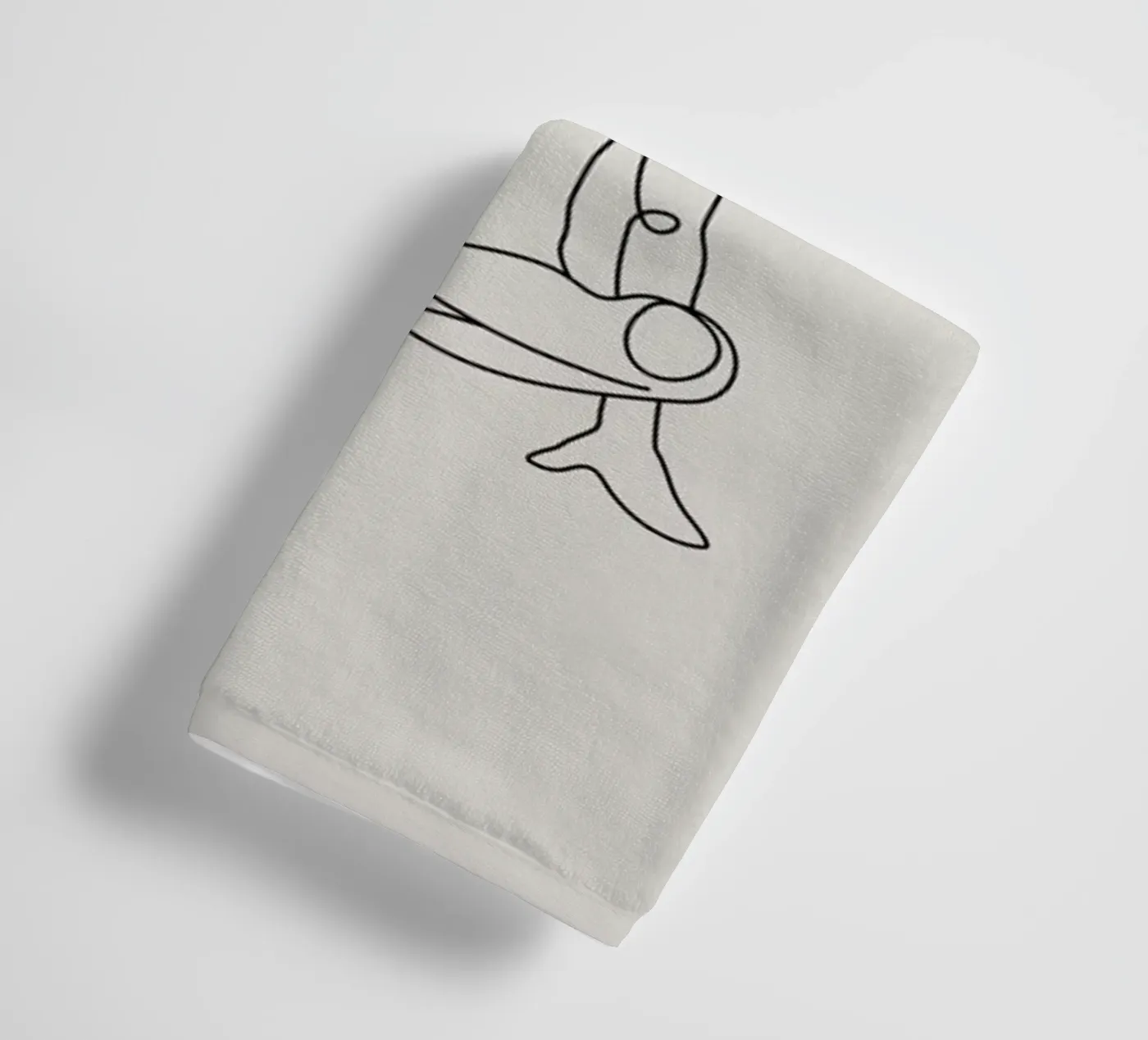 Scale badhanddoek van Klaus with K