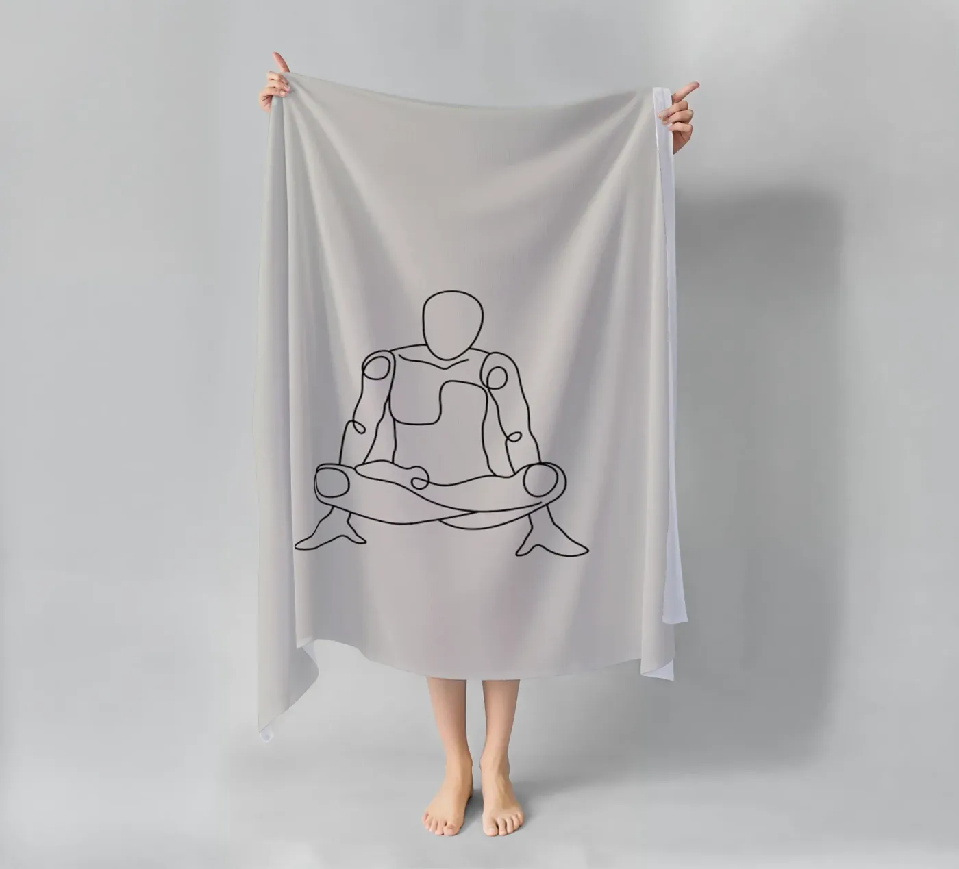 Scale Strandtuch von Klaus with K