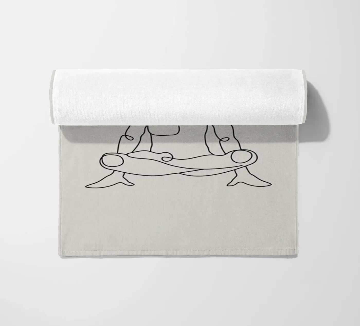 Scale Strandtuch von Klaus with K